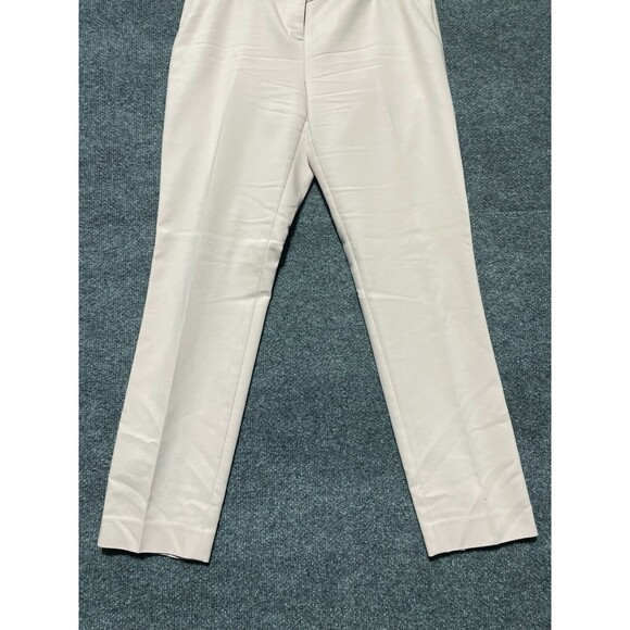 Express Pants Womens 2 Pink Columnist Ankle Office Stretch Capsule Preppy Causal - Picture 3 of 12